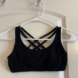 ivivva girl reversible strappy back sports bra